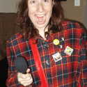 Sarah as Nardwuar !