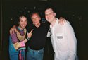 Nardwuar and John  with John Paul Young of the legendary Toronto punk band, Cardboard Brains!  The Horseshoe, Toronto, Ontario, Canada!