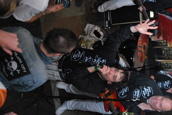 The Evaporators with Andrew W.K. at Headhunters, SXSW 2013 (Pics by Vanessa Mejia)