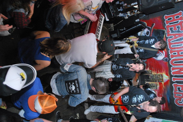 The Evaporators with Andrew W.K. at Headhunters, SXSW 2013 (Pics by Vanessa Mejia)