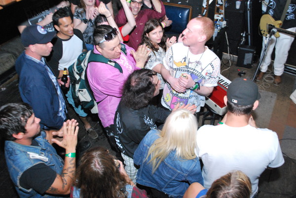 The Evaporators with Andrew W.K. at Headhunters, SXSW 2013 (Pics by Vanessa Mejia)