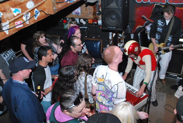 The Evaporators with Andrew W.K. at Headhunters, SXSW 2013 (Pics by Vanessa Mejia)