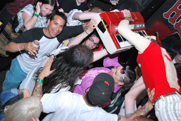 The Evaporators with Andrew W.K. at Headhunters, SXSW 2013 (Pics by Vanessa Mejia)