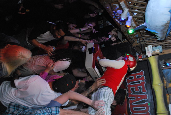 The Evaporators with Andrew W.K. at Headhunters, SXSW 2013 (Pics by Vanessa Mejia)