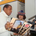 Highlight for Album: Nardwuar and Jay-z at Pemberton