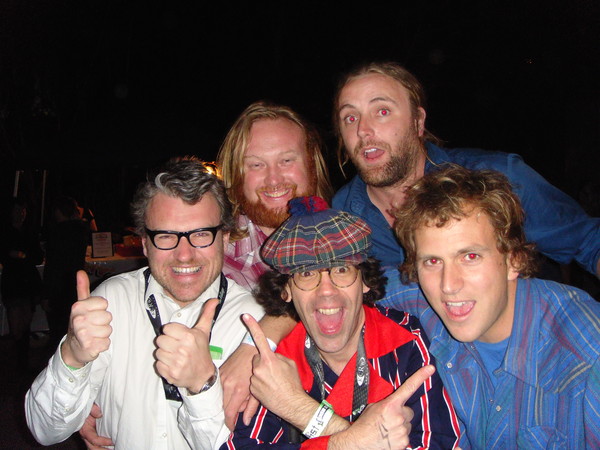The Donkeys meet Dave and Nard at the Noisepop party! SXSW 2009 !