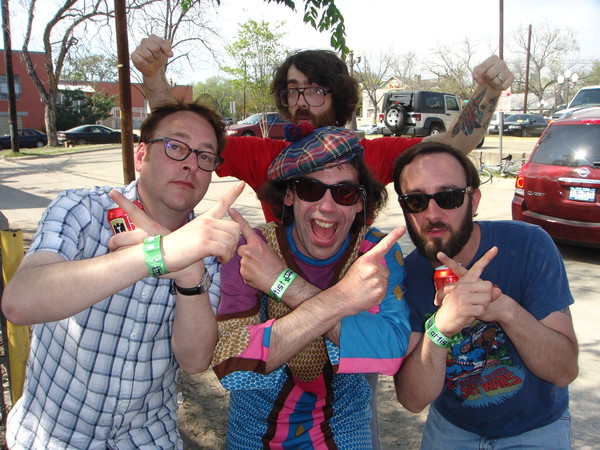 Revolver USA , BJ and Nardwuar at  Ms. Bea's ! SXSW 2009 !