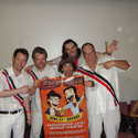 The Evaporators inside the Avenue Theatre in Edmonton with Andrew WK !