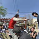 The Evaporators @ Ms. Bea's !  Todd P Party ! SXSW 2009! (Photo by James Kim)