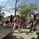The Evaporators @ Ms. Bea's !  Todd P Party ! SXSW 2009! (Photo by James Kim)