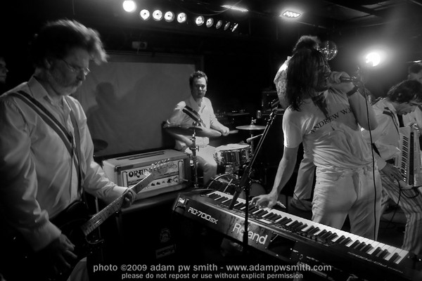 John Collins (left!) on geetar! 