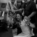 Dave, Nardwuar, Andrew WK and Rob from Neptoon Records!