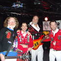 Highlight for Album: The Evaporators @ Mint Records 2010 XMAS Party! (Pics by The Archivest vchiphopshows.com)