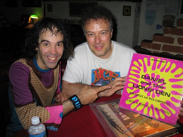 Nardwuar and Jello Biafra at El Cid.