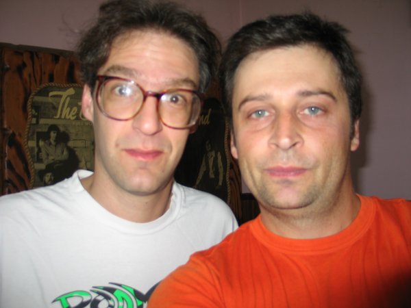 Ronnie from the Muffs and Kurt!