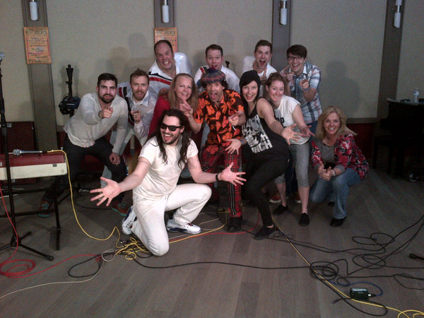 The Evaporators and Andrew W.K. OCL Studios, Sled Island, Calgary Alberta, Canada!