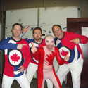 Shawn, Nick, Nardwuar, Hamm. Hi-Fi CLub, Sled Island, Calgary Alberta, Canada!