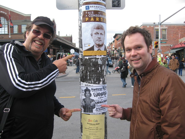 Stephen and Shawn, with more posters! Ottawa!