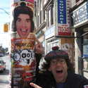 Nothing like posters on Polls advertising your Evaporators gig! Queen Street, Toronto, ON, Canada!