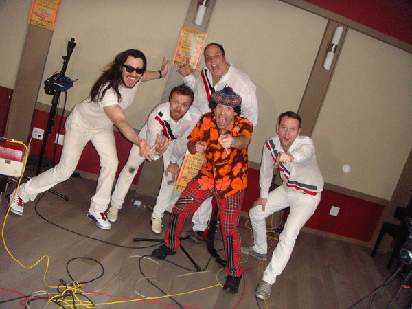 The Evaporators and Andrew W.K. OCL Studios, Sled Island, Calgary , Alberta, Canada !