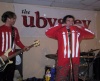 John Collins and Nardwuar at the 'Vancity is Funcity' show at UBC on Friday, Jan 4, 2002!