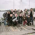 Franz Ferdinand , Nardwuar and the rest of the sailing crew!
