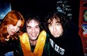 Dawn Anderson of Backfire Magazine, Nardwuar and Jack Endino at the Crocodile!