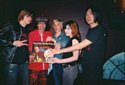 The Von Bondies, Nardwuar. Commodore Ballroom, Vancouver BC, Canada!