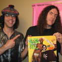Nardwuar and Weird Al (holding a Blowfly record!). River Rock Casino, Richmond, BC, Canada!