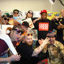 Action Bronson and his Crew, Nardwuar! SXSW, Austin, Texas, USA !