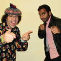 Nardwuar, Aziz Ansari.  Oddball Comedy Festival, Auburn, WA, USA !