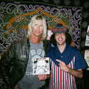 Duff McKagan , Vains 7inch , Nardwuar the Human Serviette. Pacific Coliseum, Vancouver , BC , Canada!