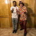 Isaiah Rashad, Nardwuar ! TDE Crib, SXSW, Austin, Texas, USA!  (Pic: Christopher Parsons)  