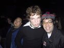 Steve of  Hot Hot Heat and Nardwuar in the PiT of a Flock of Seagulls show!