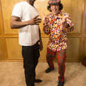 Jay Rock, Nardwuar ! TDE Crib, SXSW, Austin, Texas, USA!  (Pic: Christopher Parsons)  