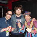 Bob, Jon Wurster, Nardwuar. Club Deville, SXSW, Austin, Texas, USA !