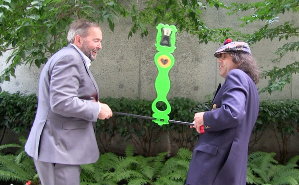 Canadian Election 2015 Update : NDP leader Thomas Mulcair does the Hip Flip ! Yes every Canadian Election I approach the Candidates to see who will do the Hip Flip. So far Mr. Mulcair & Justin Trudeau have joined the Hip Flip club ! Stephen Harper has not.