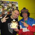 Paul Wall, Flavor Flav Clock, Nardwuar. Pacific Coliseum, Vancouver, BC, Canada !