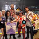 Nardwuar vs. Skrillex ! Pacific Coliseum, Vancouver, BC, Canada!