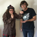 Dressed as Nardwuar ! Hallowe'en 2015 !