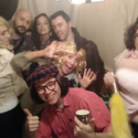 Dressed as Nardwuar ! Hallowe'en 2015 !