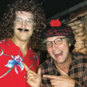 Dressed as Nardwuar ! Hallowe'en 2015 !