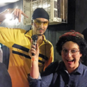 Dressed as Nardwuar ! Hallowe'en 2015 !