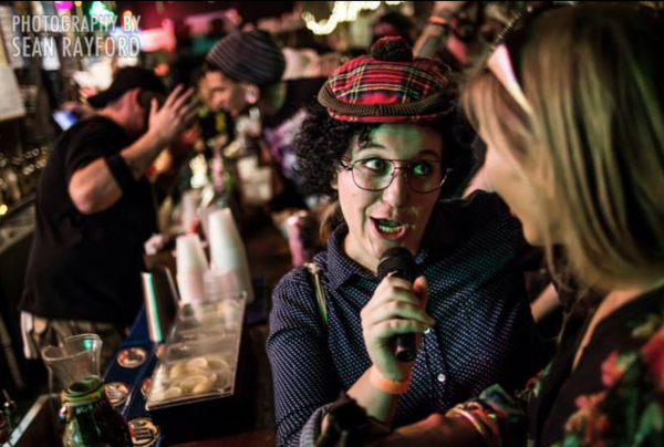 Dressed as Nardwuar ! Hallowe'en 2015 !