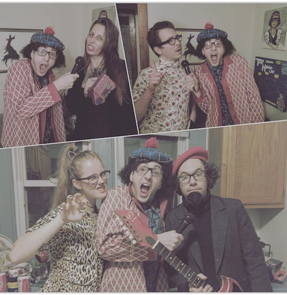 Dressed as Nardwuar ! Hallowe'en 2015 !