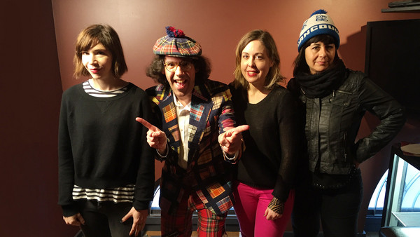 Sleater-Kinney, Nardwuar ! The Commodore, Vancouver, BC, Canada!