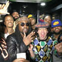 On the bus w Wale, Fat Trel, Sneakerman Dan & the crew @ Sxsw , Austin, Texas USA ! 