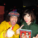 Nardwuar, Carrie Brownstein of Wild Flag/ Portlandia and Sleater-Kinney. The Biltmore, Vancouver, BC, Canada!