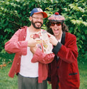 David Cross, Nardwuar, on the set of "She's The Man". Vancouver, BC, Canada!
