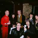 All The Dishrags, Ian Tiles and Bill Napier-Hemy of Pointed Sticks, Nardwuar and Chris Crudd(in red) at the Pointed Sticks first show in Vancouver in 25 years! Richard's on Richards, Vancouver, BC , Canada!